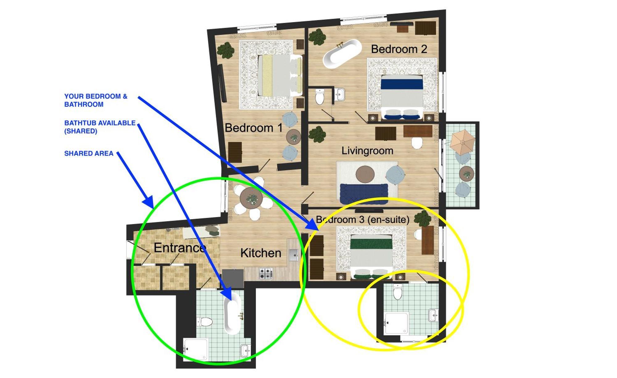 Victoria Design Stays - Premium Apartment Ohrada Praha Rom bilde